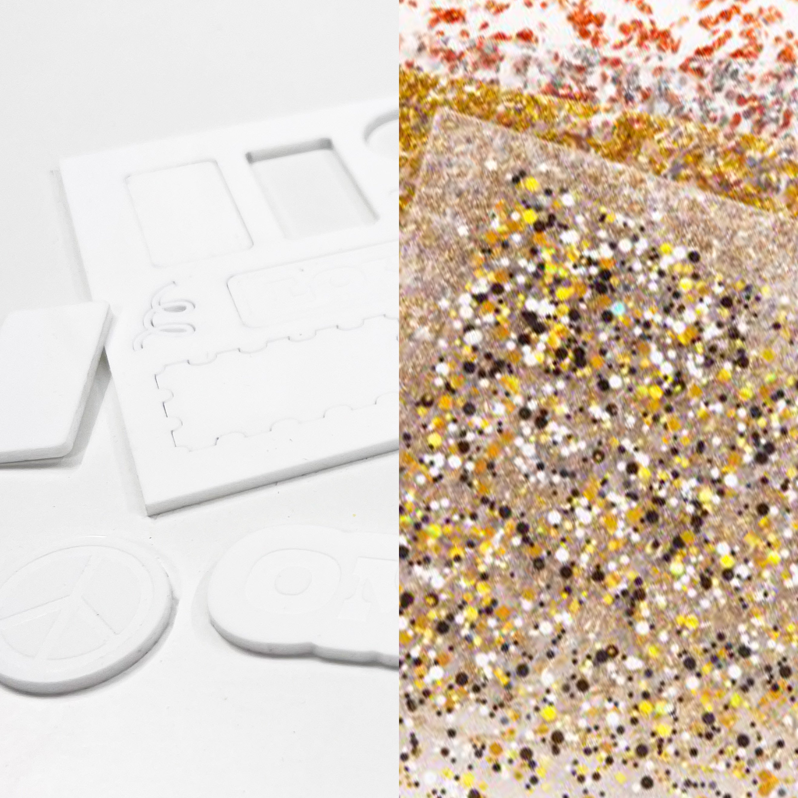 3mm Acrylic Flecks - Laser Cutting and Engraving Only