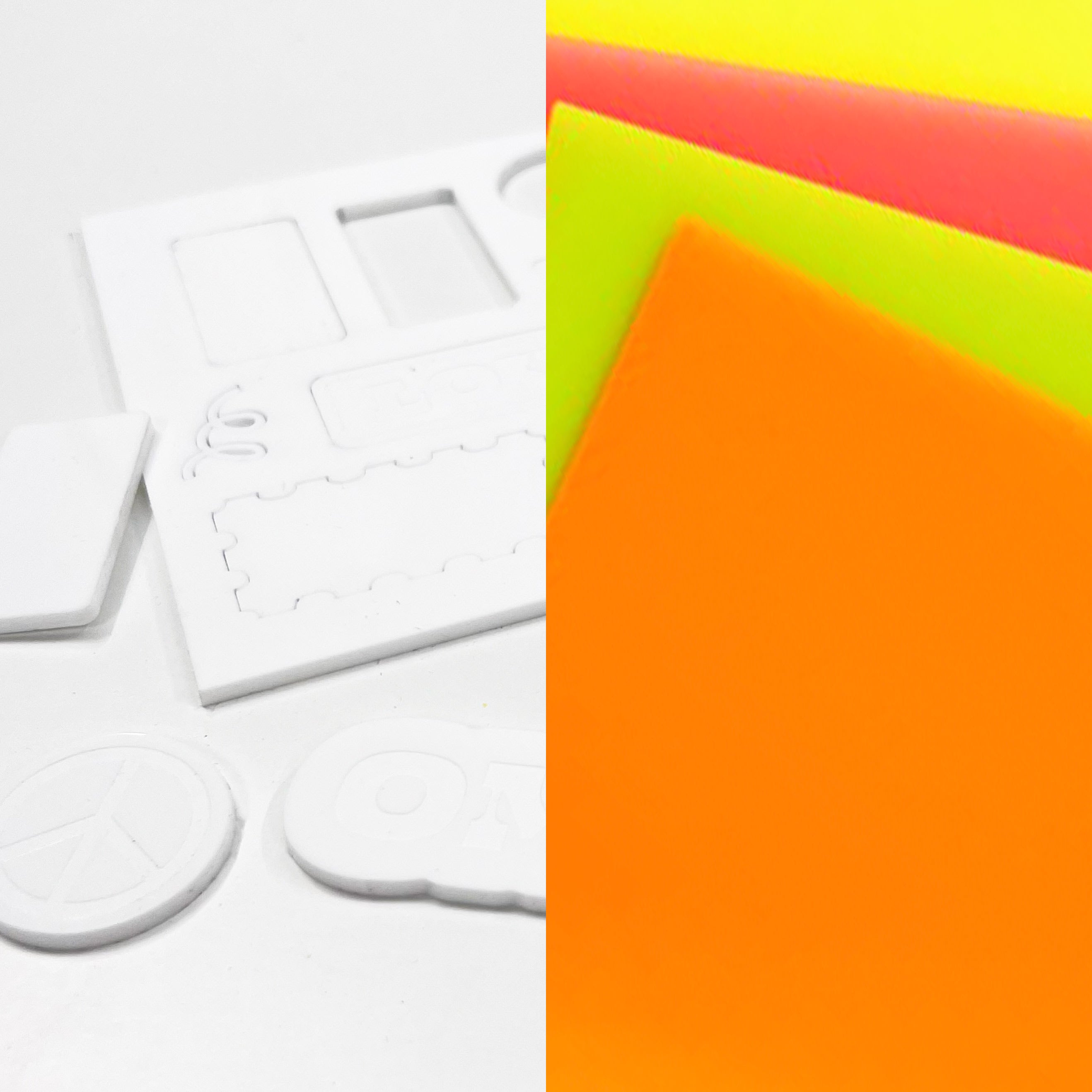 3mm Acrylic Highlight - Laser Cutting and Engraving Only