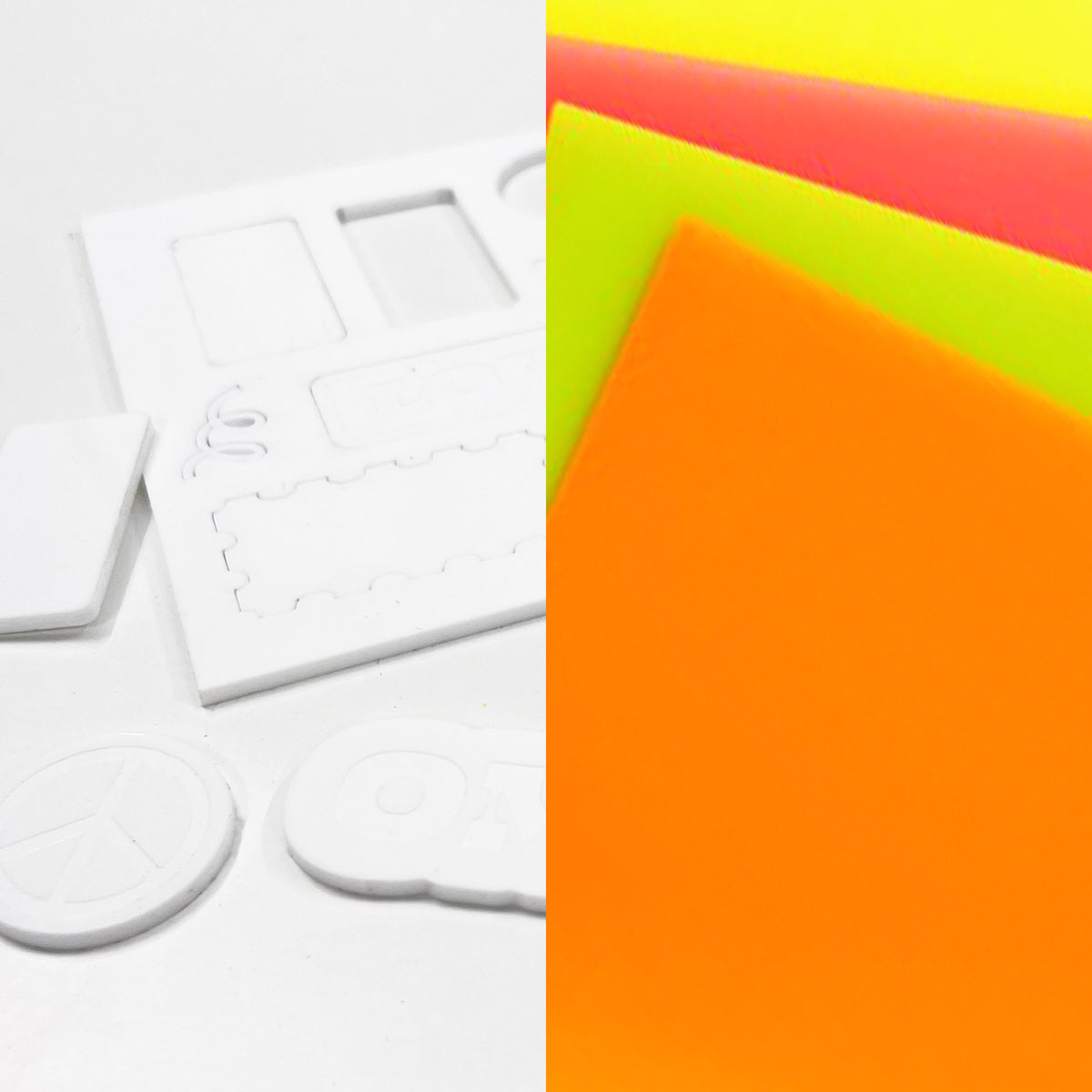 3mm Acrylic Highlight - Laser Cutting and Engraving Only